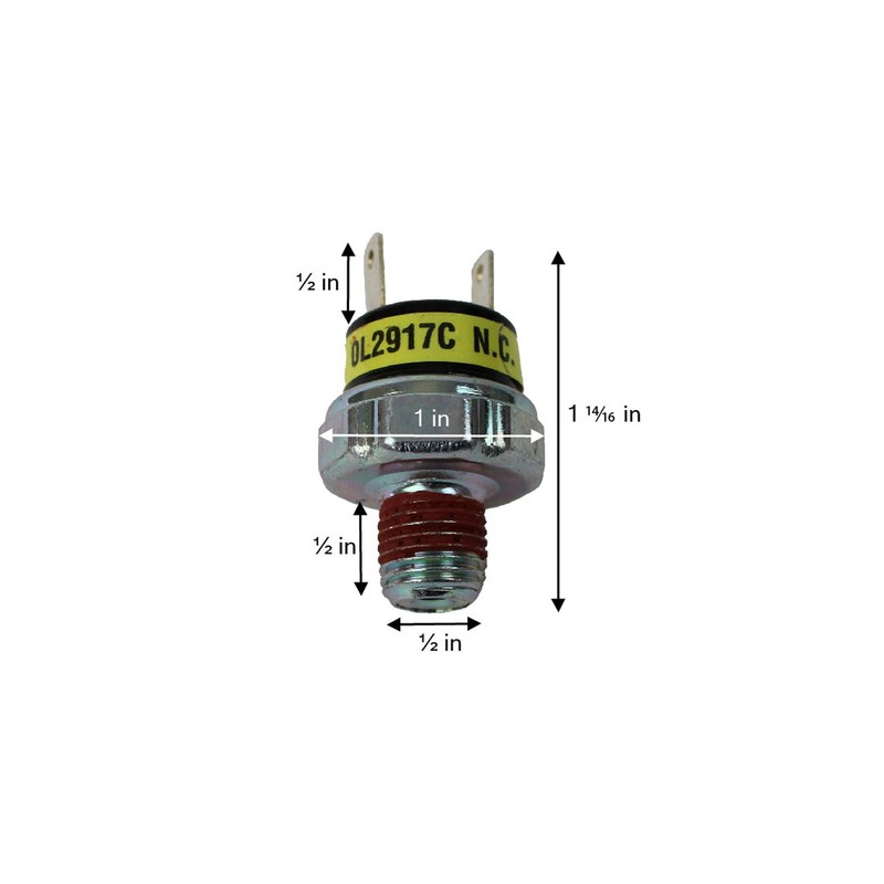 GENERAC 0L2917C Oil Pressure Switch 10 PSI OEM