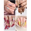 TOROKOM 30 Sheets Nail Foil Transfer Stickers Nail Art Foil