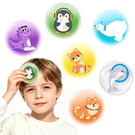 6 Stück Kühlpads Kinder mit Flexiblem Gel, Wiederverwendbare Kühlakku Kinder, Kühlpacks Kühlbeutel Kühlakku Gel, Kalt Warm Kompresse Kühlkissen für Fieber Insektenstiche Schmerzlindernd