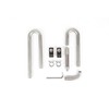 LANDEN 304 Stainless Steel Lily Pipes with Clamps for Rimless