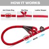 Fida Slip Rope Dog Lead | 1.8m, One-Size-Fits-All, Slip-On Rope