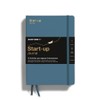 LEUCHTTURM1917 363842 Start-up Journal, Hardcover, 294 Numbered Pages, German, Stone