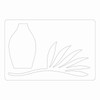Sizzix Bigz L Die Vase & Foliage by Jennifer Ogborn