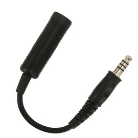 U-174 NATO Military to Civilian Wiring Adapter, Compatible with Peltor Comtac,Sordin, TCI TAC SKY HiFi Sound