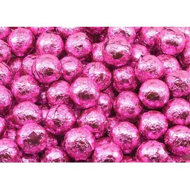 Wrapped Pink Chocolate Balls