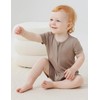 JunNeng Baby Boy 2 Pack Rayon of Bamboo Romper Sleeper