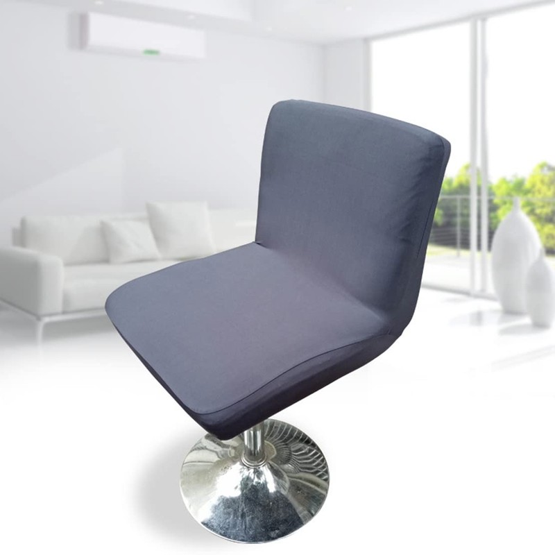 Anawakia Bar Stool Slipcovers with Backrest Cover, Stretch Chair Cover