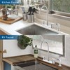 Cinwiny 8 Inch Centerset Kitchen Faucet for Sink 3 Hole