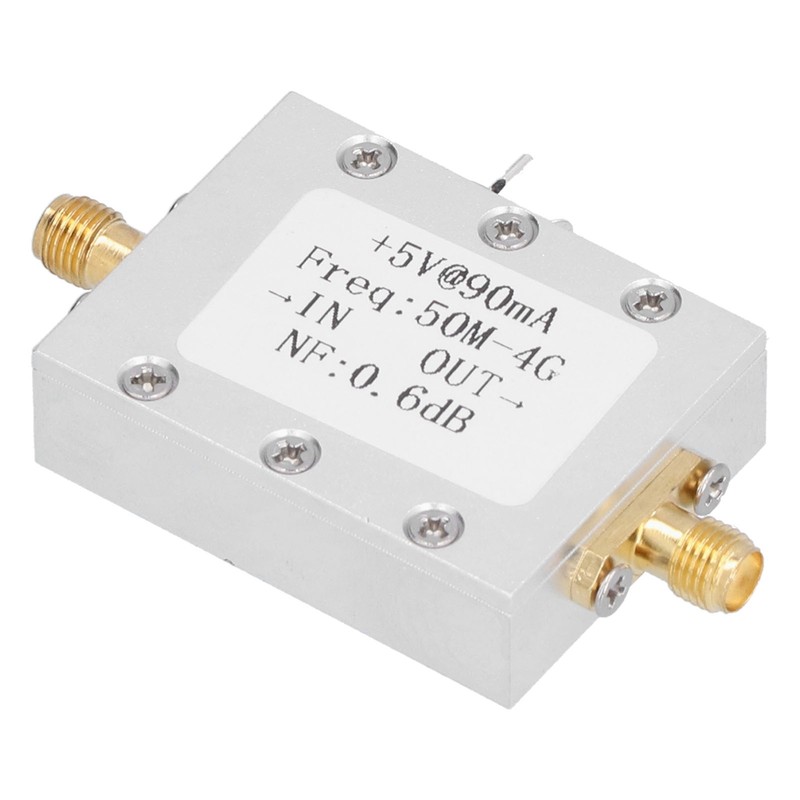 Broadband Amplifier Ultra Low Noise Aluminum Alloy Signal Receiving Booster