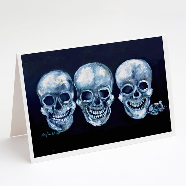Caroline's Treasures Ekk A Meece Greeting Cards Pack of 8
