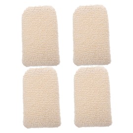 Ipetboom Bath Sponge Set Pcs Soft Cotton Linen Shower Brush Scrubber Relaxing Bath Loop