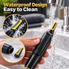 Ultra-Thin Electric Nose & Ear Hair Trimmer for Grooming –