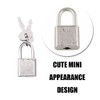 10 Pcs Vintage Style Cute Square Padlocks Antique Style Luggage