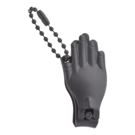Kikkerland Cortauñas Color Negro En Forma De Pie Y Mano 2 Pzas