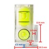 Hot Shoe Cover with Spirit Level, 1 Piece, Two-Way Level,