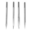 4-in-1 Diamond Awl with Wooden Handle, Leather Sewing Awl Tool