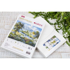 Cross Stitch Kit Luca-S Gold - Enchanted Cottage B615