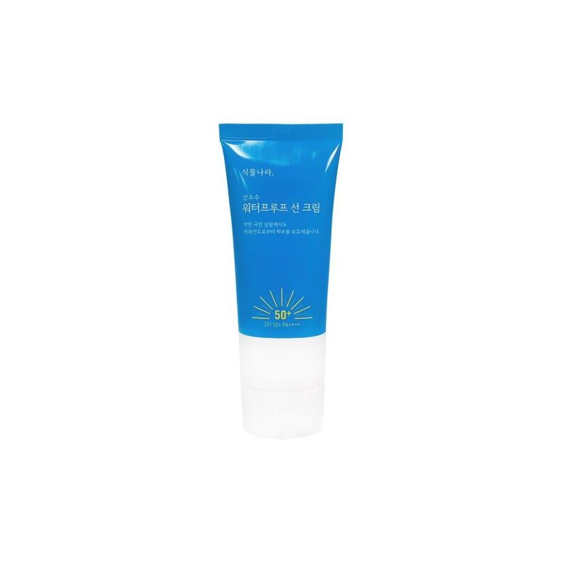 식물나라 워터프루프 식물나라선크림 산소수 레포츠 UV차단 선크림 100ml Waterproof Plantina
