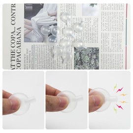 LuckyOpt 50PCS Replacement Squeakers for Dog Toys, 30MM Toy Noise Maker Plush Toy Repair Reed Insert Airbag Replacement for Dog Cat Toy Repair DIY (30mm, 50pcs)