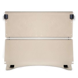 Tinted Foldable Windshield for 2004 & Up Club Car Precedent Golf Carts