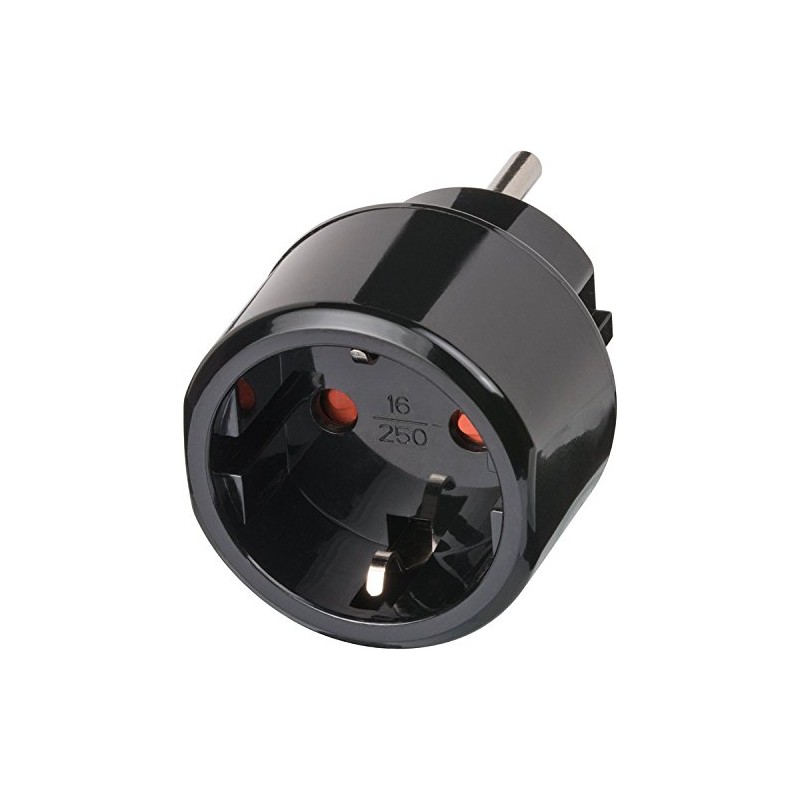 Brennenstuhl 1508550 Socket Adaptor Black