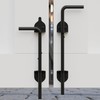Heavy Duty Cane Bolt - 12" Gate Drop Rod for