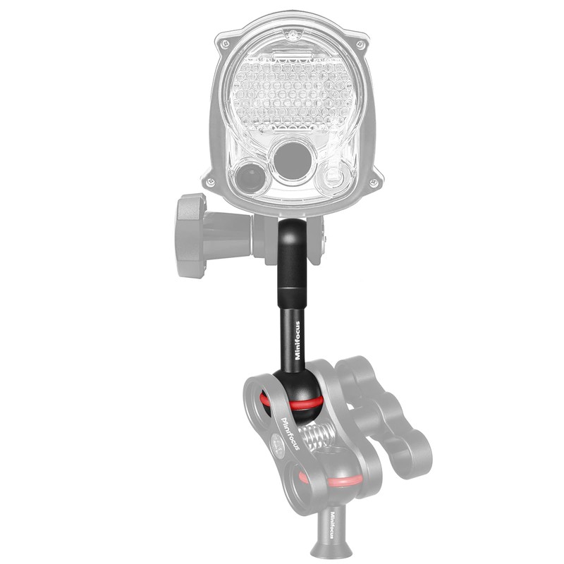 2.5cm Ball to YS Head Clip Arm, 2 Pieces Minifocus