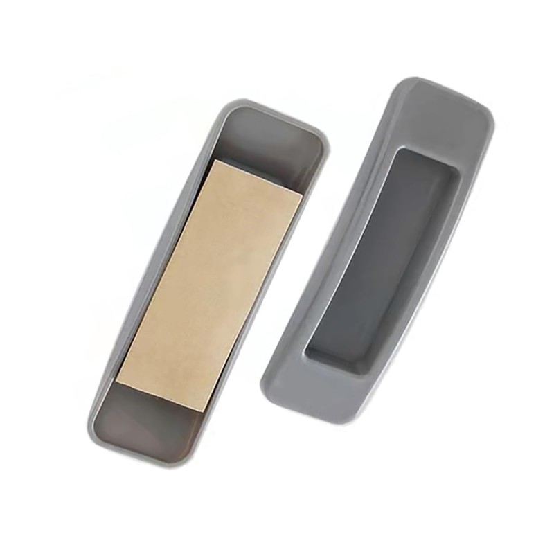 LAIYOHO 4pcs Self-Adhesive Handles, Glass Door Handles, Auxiliary Pullers for