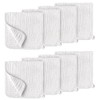 LILY O LAUREL Muslin Burp Cloths, 20"x10"- Pack of 8,
