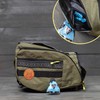 Wilderdog Dog Backpack with Built in Harness and Back-Mounted D-Ring