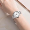 RUIMAS Women's Analog Waterproof Date Fashion Popular Metal Band Quartz