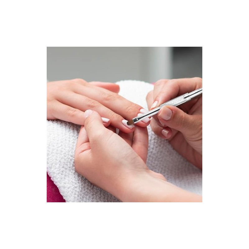 JJUNW 2 piezas de cepillo de gel constructor de uñas