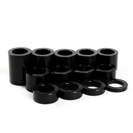 TOFR 13 Piece OD. 1-1/2" Wheel Spacer for ID. 1" Axle For Harley Touring Road King Road King Road Glide Electra Glide 2000-2007 Dyna Street Bob Low Rider 2004-2007 Sportster XL XLH 883 1200 2005-2007