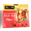 Tea4U Hibiscus Iced Tea Bags - Hot & Cold Brewed
