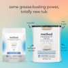 Method Dishwasher Detergent Packs, Fragrance Free + Clear, Dishwashing Rinse