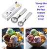 ApexStarsGroup Ice Cream Scoop – Heavy-Duty Stainless Steel with Trigger