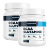 Transparent Labs BCAA Glutamine Sour Green Apple 588g, 2 packs / 트랜스패런트 랩스 BCAA 글루타민 사워 그린 애플 588g, 2개