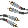 BlueRigger RCA Cable, 2M (2RCA Male to 2RCA Stereo Audio