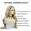 AFBeauty Honey Blond Lace Front Wig Long Blonde Lace Front