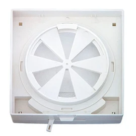 Bakuma Industry RE-100J-BE Natural Air Supply Resin Square Register 100 Standard Type, Beige