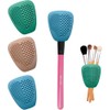 3 Fundas para Brochas de Silicona, Organizador de Brochas de