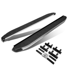 Auto Dynasty 5.75 Inches Side Step Nerf Bar Running Boards Compatible with Nissan Murano 2009 2010 2011 2012 2013 2014, Aluminum, Black