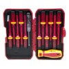 Tolsen 13pcs VDE Insulated Screwdriver Set Interchangeable in Case Magnetic
