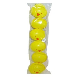The Fancy Dress 6Pcs Easter Eggs, Easter Eggs Plastic Easter Chicken Eggs for Easter Basket Stuffers, Easter Egg Hunt, Easter Party Supplies