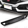 1 x JDM Carbon Fiber Look Bumper Front License Plate