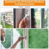 Neoteck Inline Window Handle Universal Espag Key Locking Lockable Double