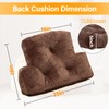 1 MIDDLE ONE Back Pillow for Chair, Memory Foam Lumbar