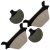 Caltric Front And Rear Brake Pads for Harley Davidson Fxstsb