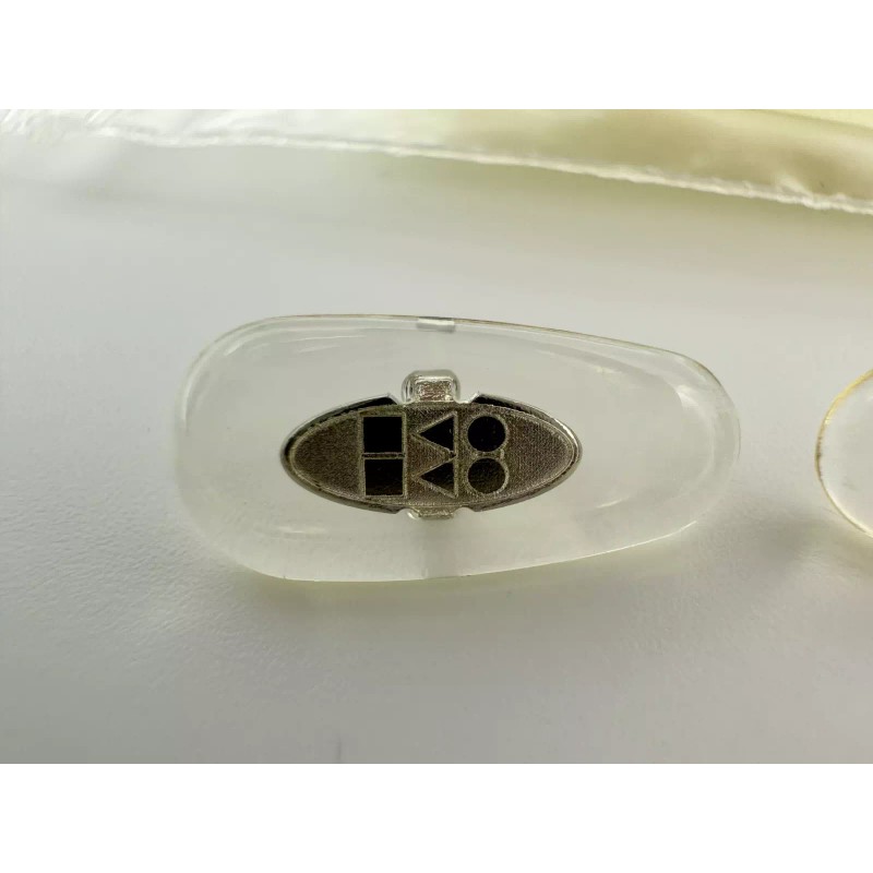 Oliver Peoples Sunglasses Eyeglasses Silver Replacement Nose Pads Clip Crimp