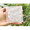 Prajet Selenite Square Plate for Energy Healing & Meditation |